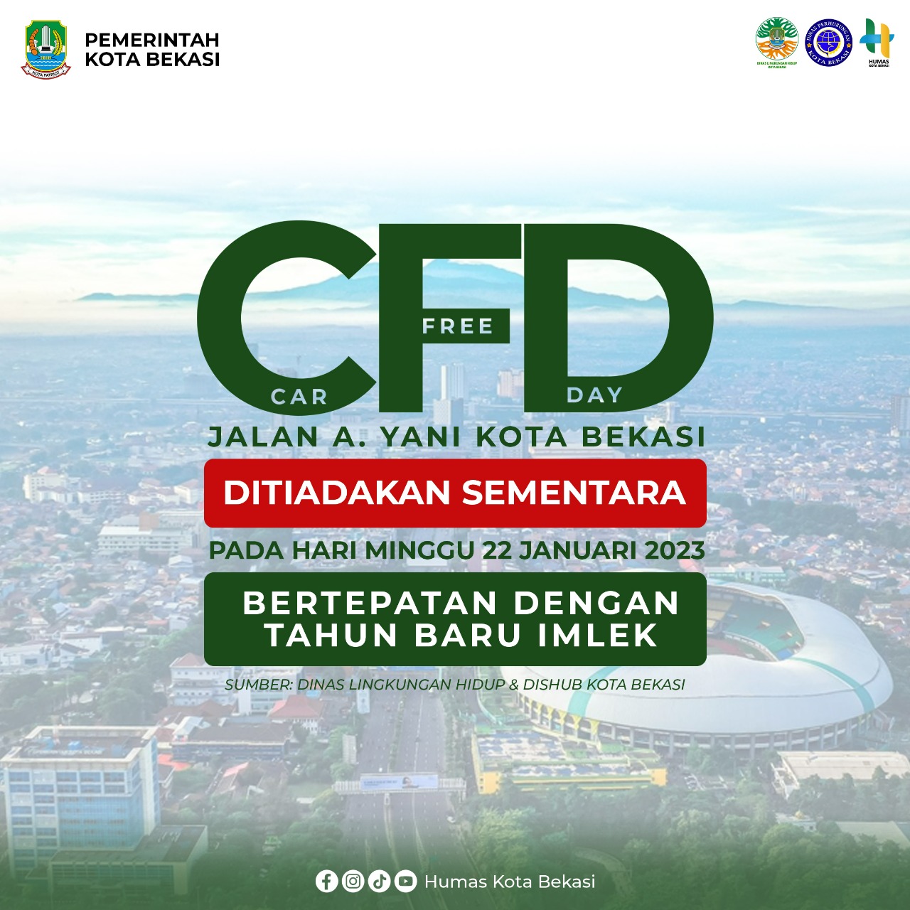 CFD bekasi dihentikan sementara.