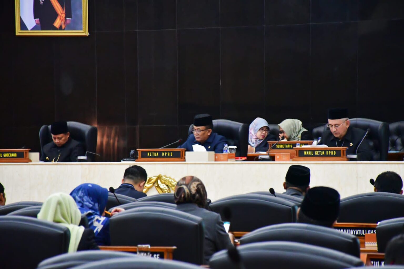 Rapat paripurna DPRD Jabar.