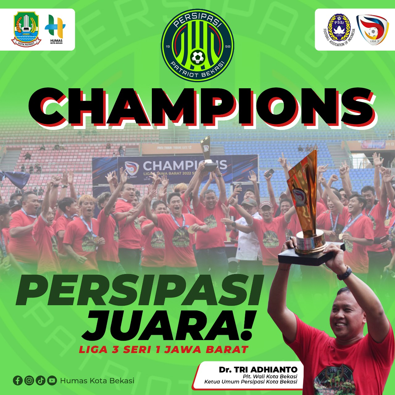 persipasi juara