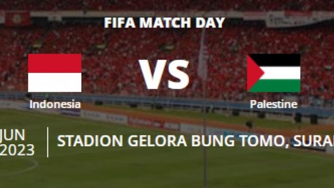 FIFA Matchday Indonesia vs Palestina