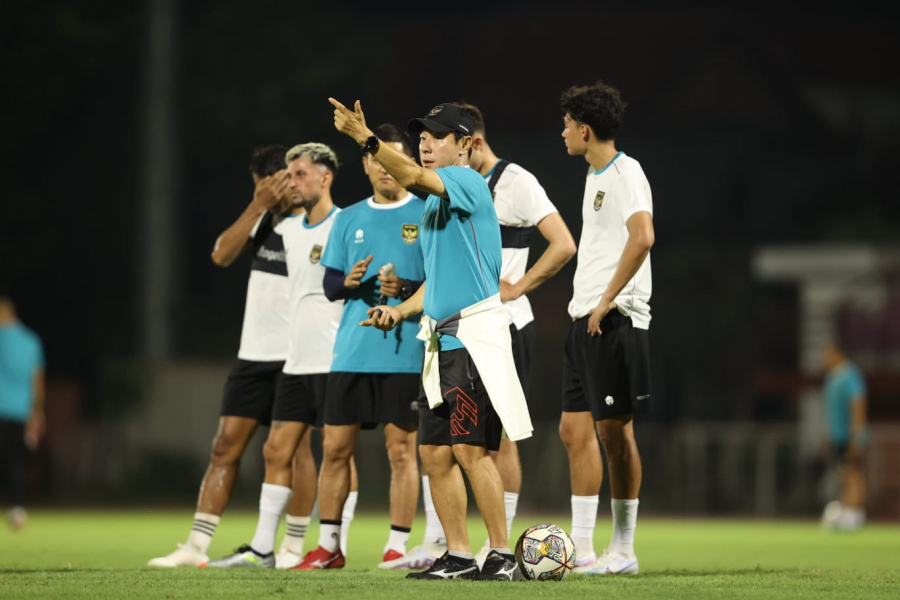 Indonesia vs Palestina, persiapan terakhir jelang laga-pssi