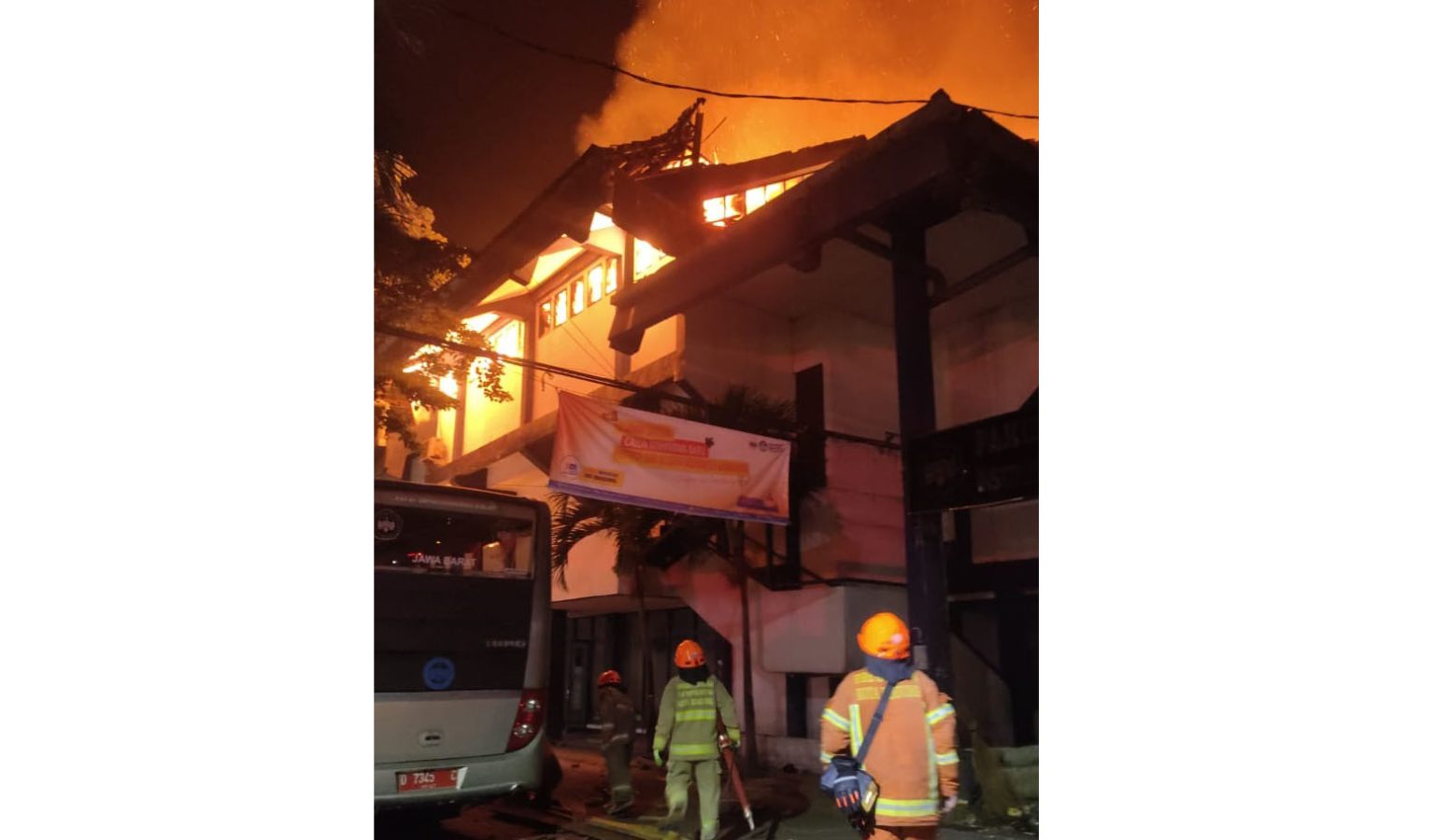 Institut Seni Budaya Indonesia Kebakaran.