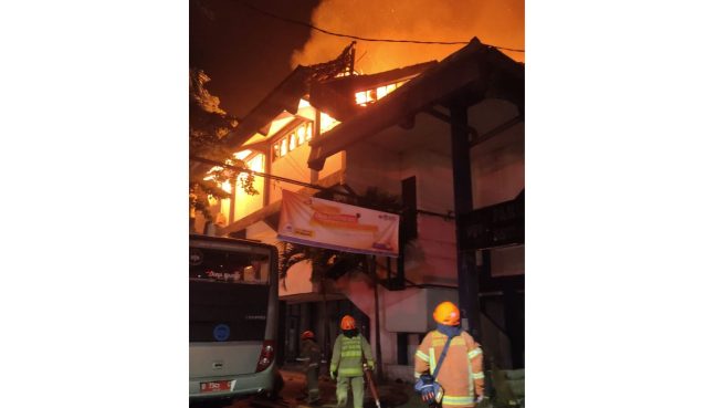 Institut Seni Budaya Indonesia Kebakaran.