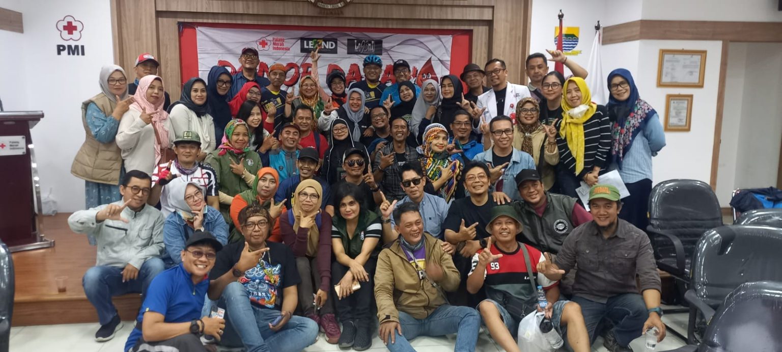 Komunitas Le93nd melakukan Donor Darah (dok Komunitas)