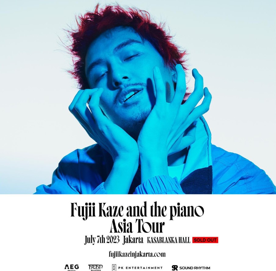 D-1 "Fujii Kaze and the Piano Asia Tour 2023" di Jakarta