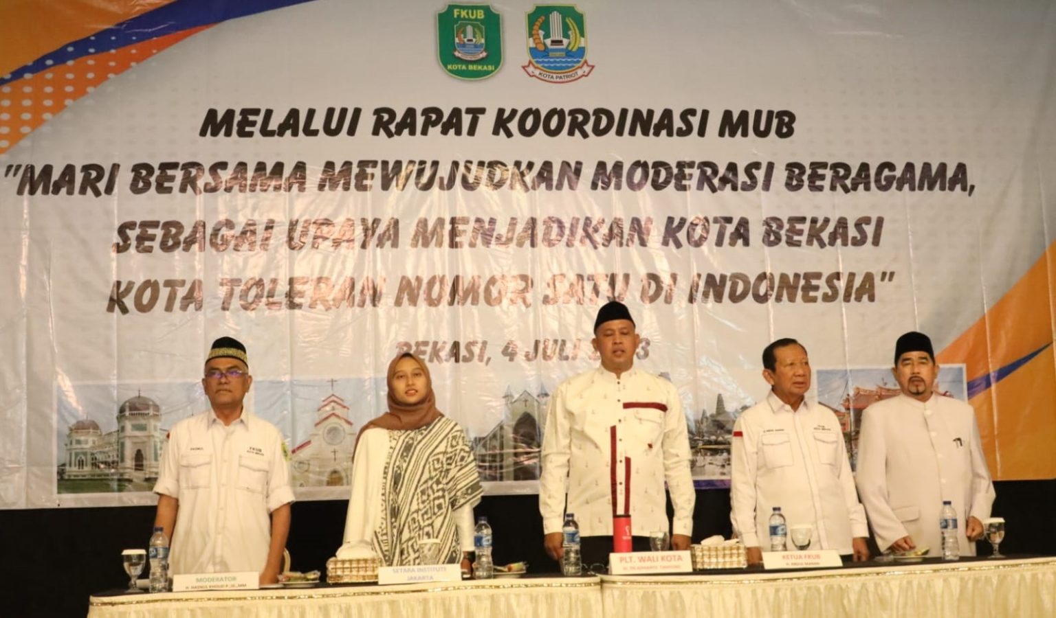 Rakor FKUB dan Pemkot Bekasi