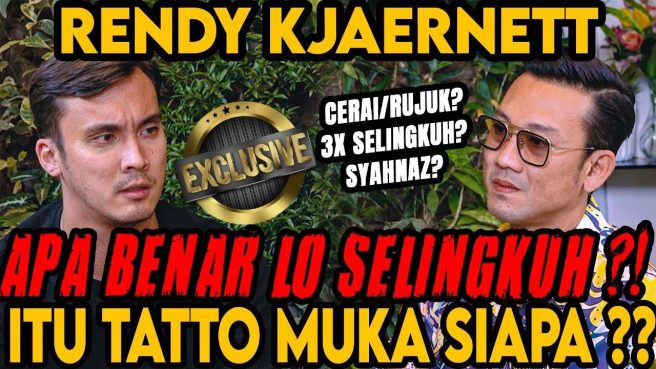 Rendy mengakui berselingkuh di YouTube Denny Sumargo (YouTube Densu).