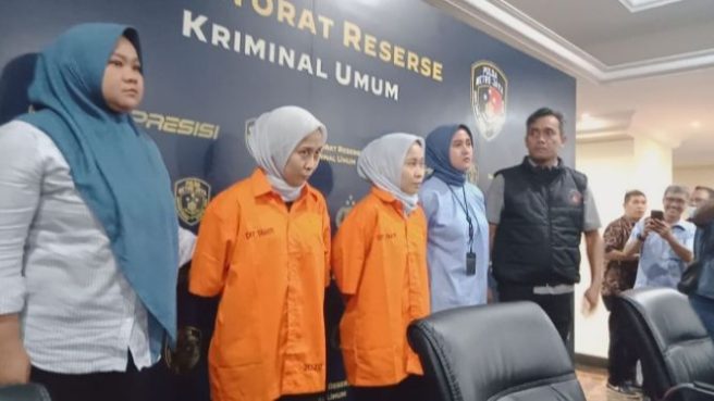 Tersangka penipuan iPhone Rihana-Rihani berhasil tangkap polisi (mediaindonesia.com).