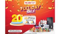 Transmart Full Day Sale memberikan potongan hingga 50% + 20%.