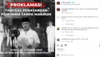 Syakir Daulay mendapatkan somasi karena video yang di unggah di akun Instagram Pribadinya (Ig @syakirdaulay).