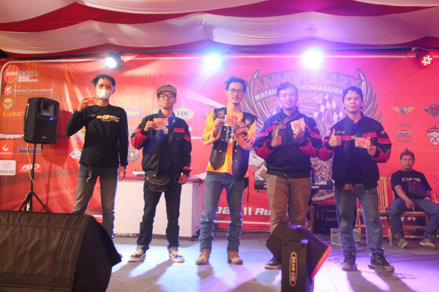 Ikatan Motor Honda Bandung (IMHB) merayakan hari jadi ke-21 (dok. Honda).