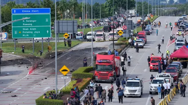 Kecelakaan Pesawat di Malaysia