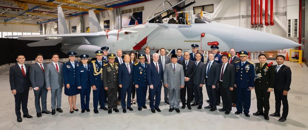 Prabowo Subianto Umumkan RI Siap Diperkuat 24 Pesawat Tempur F-15EX