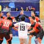 Timnas Voli Putra Indonesia kalah 2-3 dari Korea Selatan pada pertandingan Voli Asia 2023 (ASIANVOLLEYBALL.NET).