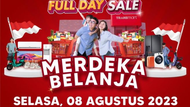 Transmart Full Day Sale seharian di seluruh Transmart di seluruh Inoneisa (dok Transmart).