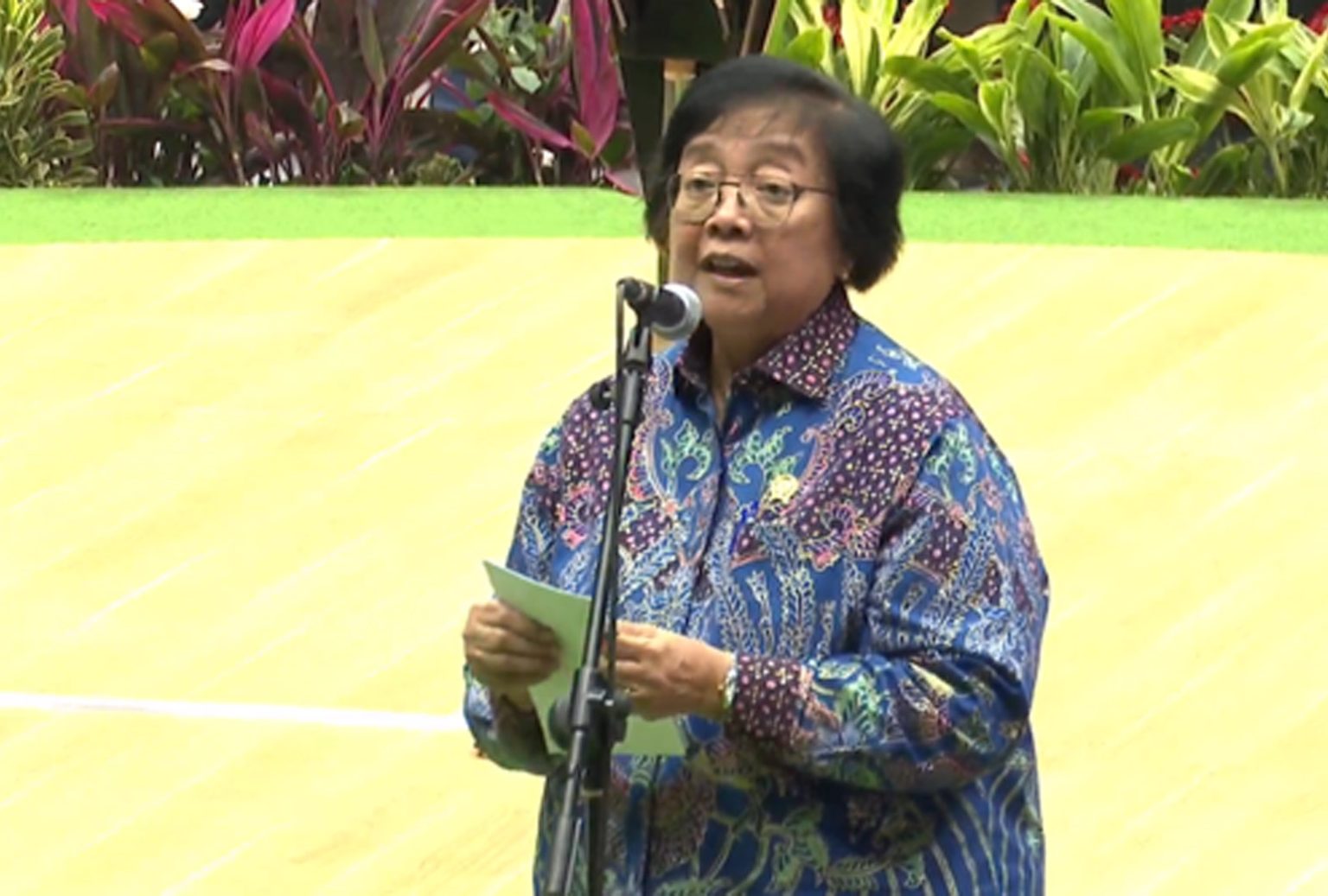 Siti Nurbaya Bakar (Menteri Lingkungan Hidup dan Kehutanan) menghadiri kegiatan Highlight Festival LIKE 2023.