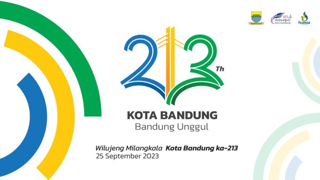 Logo Hari Jadi Kota Bandung ke-213 (Pemkot Bandung).