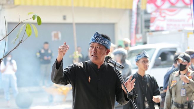 Pemkot Bandung sedang menyiapkan Tempat Pembangunan Pasar Sementara atau pasar sementara bagi pedagang yang terkena imbas kebakaran di Pasar Sadang Serang (dok Pemkot Bandung).