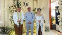 Habib Ja'far hadir di pernikahan Nopek Novian (Instagram Husen Hadar).