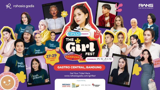 The Girl Fest Roadshow Berlangsung di Bandung (Rahasia Gadis).