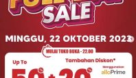 Transmart Full Day Sale Minggu 22 Oktober 2023 (Instagran Transmart).