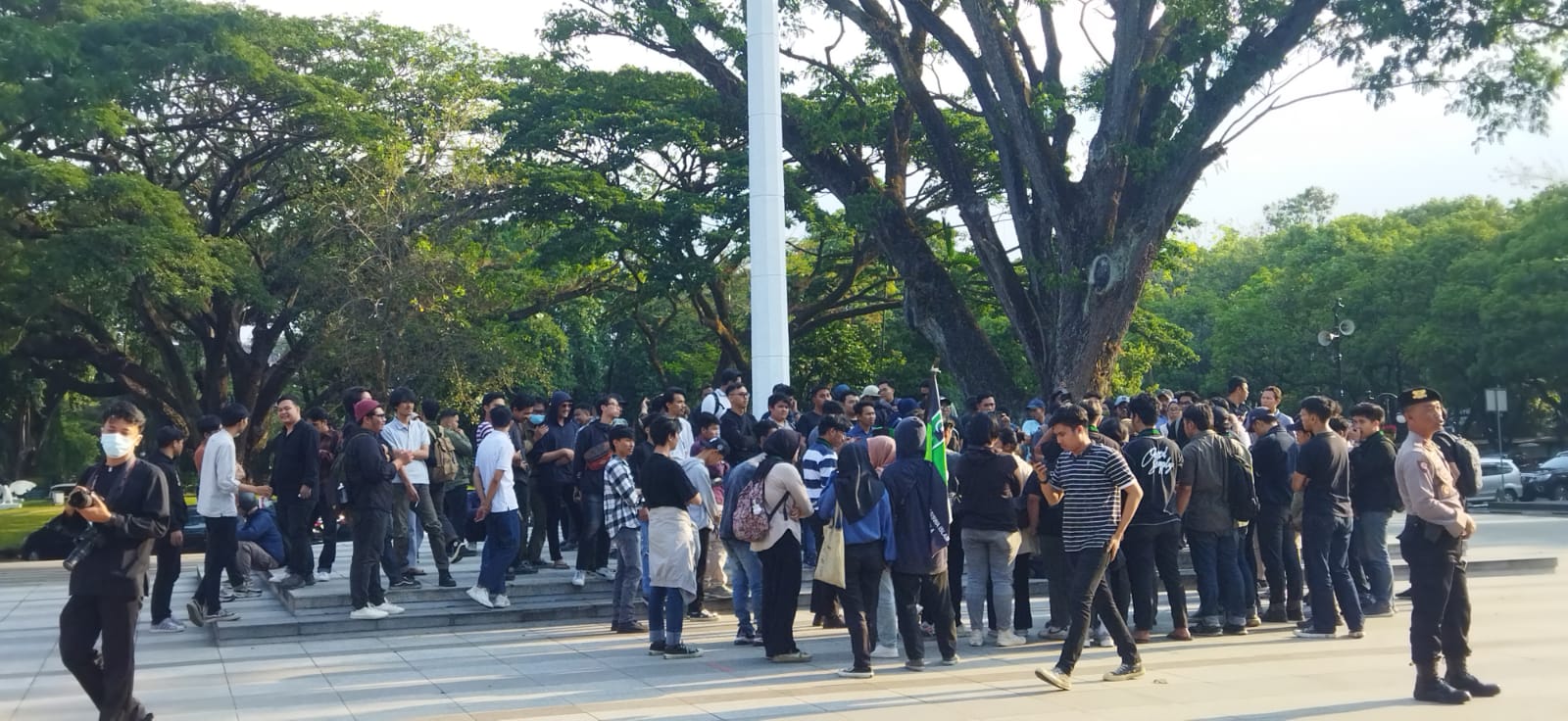 mahasiswa demo