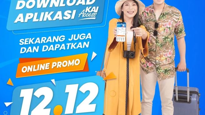 Promo 12.12 PT KAI untuk selama libur Nataru 2024 (kai.id).