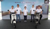 DAM resmi memperkenalkan sepeda motor listrik Honda EM1 e dan Honda EM1 e PLUS (dok Honda).