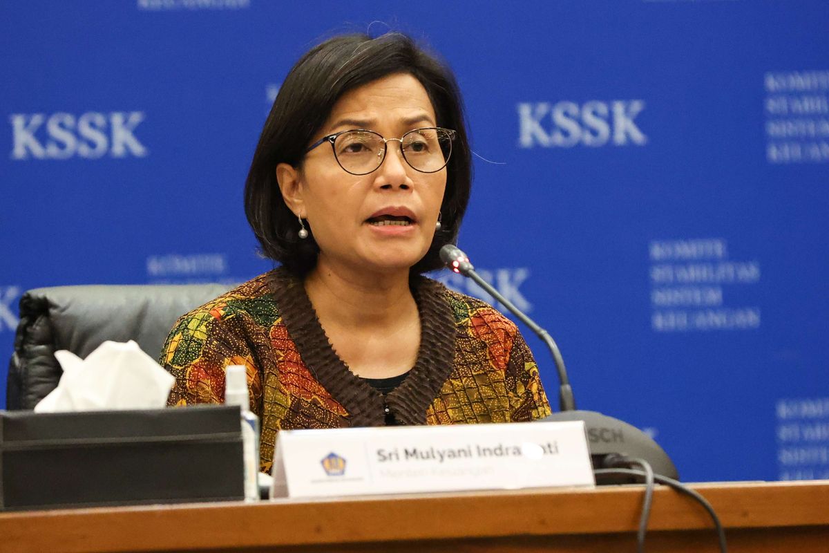 Menteri Keuangan Sri Mulyani Indrawati (Kompas).