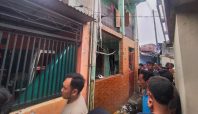 Ledakan tabung gas LPG 3 kg di Kelurahan Sukamiskin, Kecamatan Arcamanik Kota Bandung (Diskominfo).