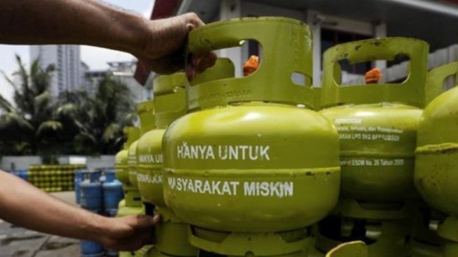 Pembelin LPG 3 kg harus menggunakan KTP (Istimewa).