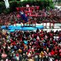 Pertunjukan barongsai di Tahun Baru Imlek (Ayo Bandung).