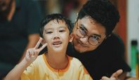 Angger Dimas bersama dengan sang anak Dante (Instagram anggerdimas).