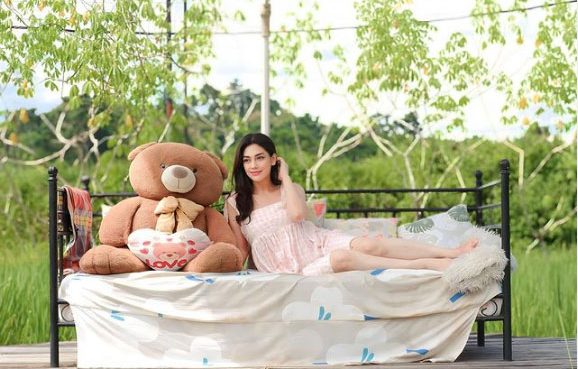 Isu kedekatan Celine Evangelista dengan Mayor Teddy (Instagram Celine).