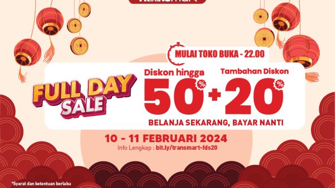 Transmart Full Day Sale Hadir Dalam 2 Hari (bankmega).