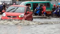 ilustrasi banjir di Kota Bandung (TribunJabar).