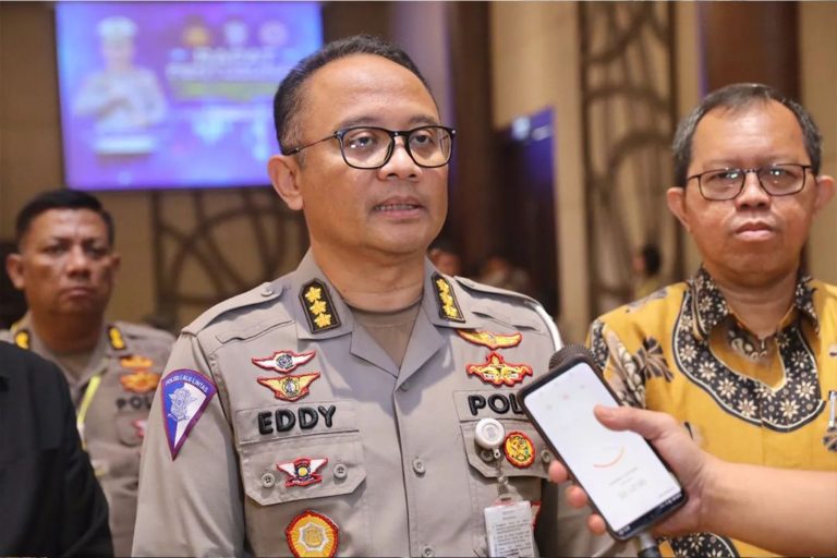 Kepala Bagian Operasi (Kabagops) Korlantas Polri Kombes Pol. Eddy Djunaedi