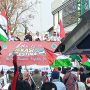 Ketua DPRD Kota Bekasi ikut dalam aksi bela Palestina (DPRD Kota Bekasi).