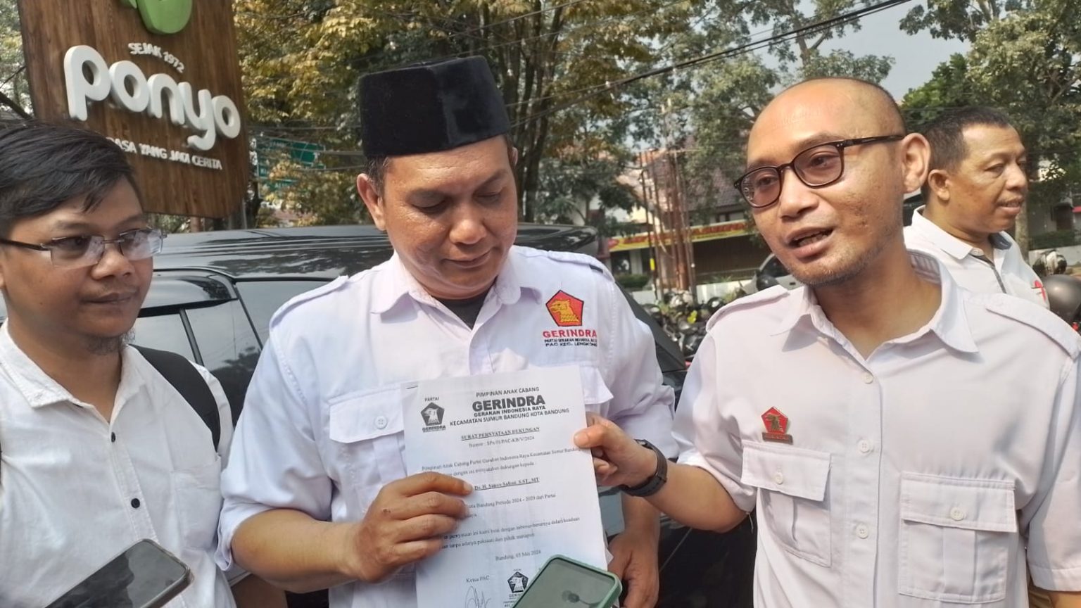 24 PAC Partai Gerindra Dukung Sonny Salimi Maju Cawalkot Bandung
