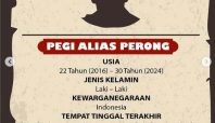 Pegi alias Perong tersangka DPO pembunuhan Vinda dan Eki 2016 lalu berhasil ditangkap (Instagram @humaspoldajabar).