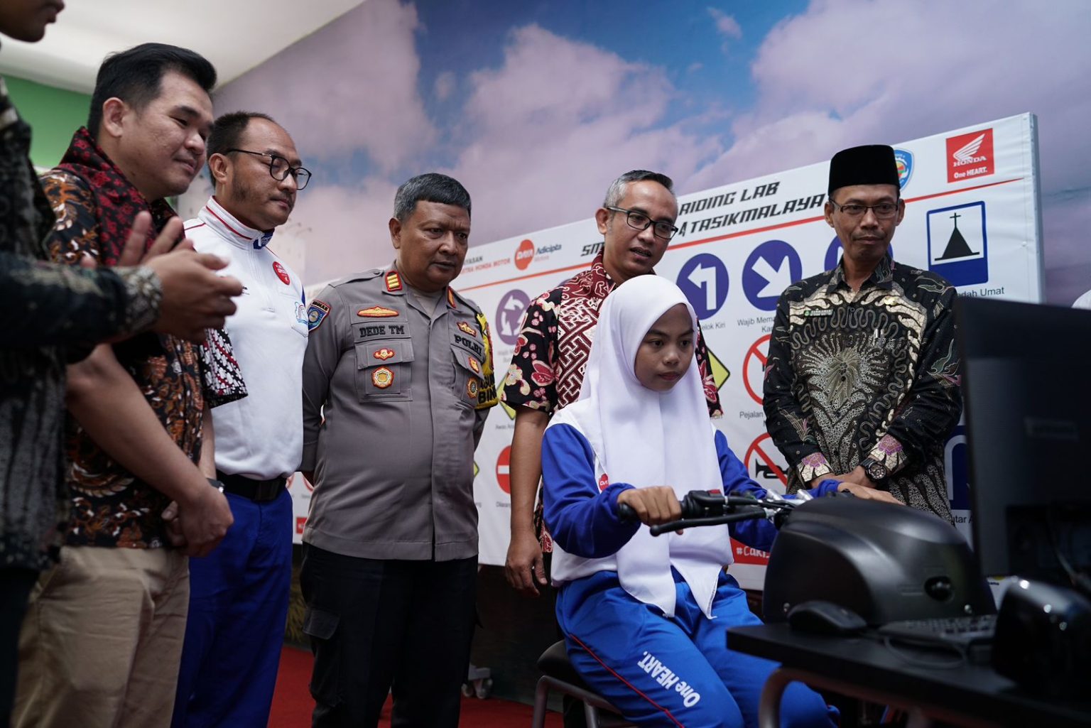 Perluas Komitmen, Safety Riding Lab Astra Honda Hadir di Tasikmalaya (dok Honda).