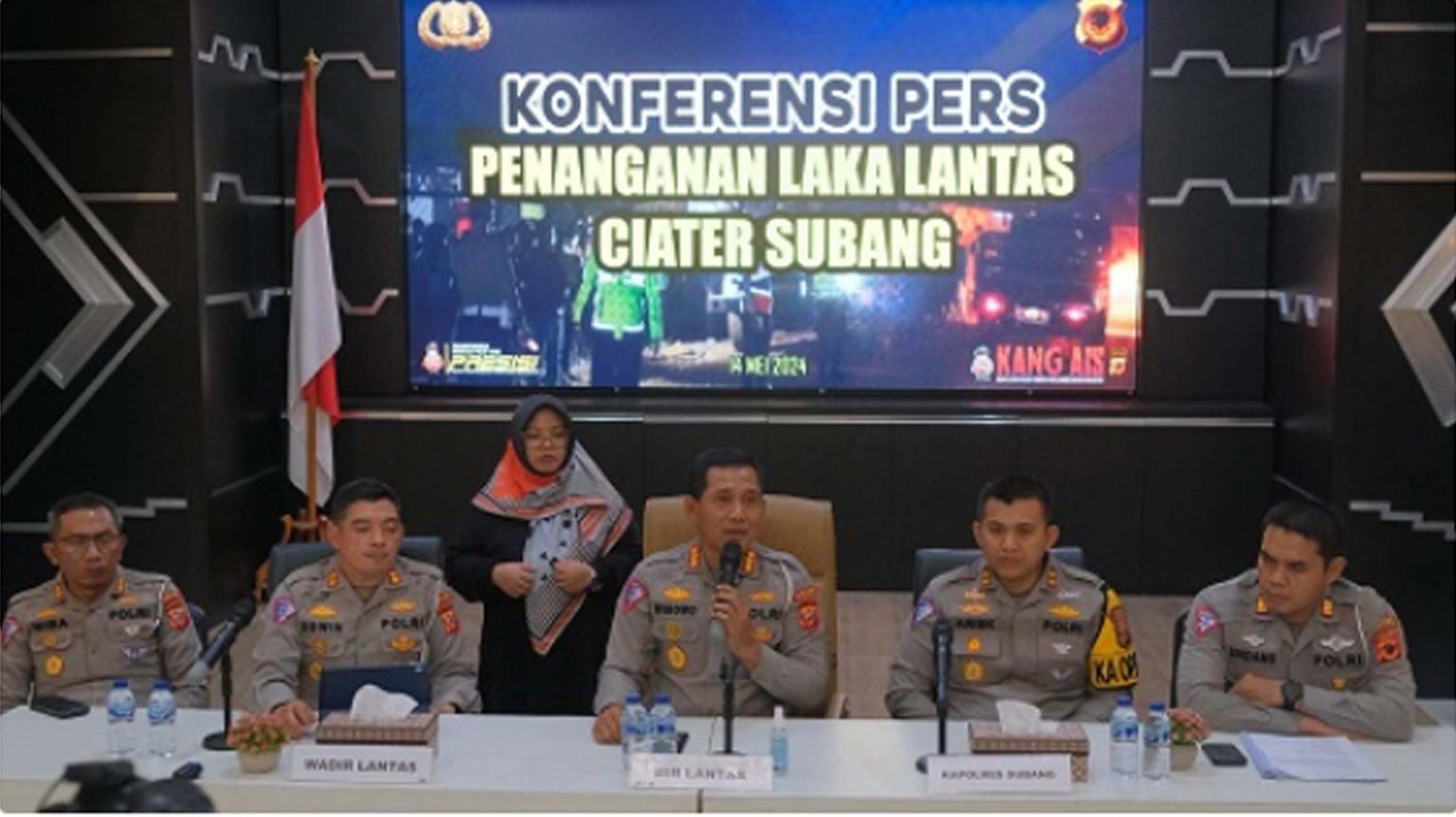 Polisi tetapkan subir bus maut jadi tersangka yang menewaskan 11 orang di Ciater Subang (radarbandung).