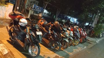 IMHK Gelar Kopi Santai Bersama Komunitas Motor Honda di Karawang (dok Honda).