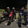Komunitas CRF Meriahkan Night Ride Supermoto Bogor Raya (dok Honda).