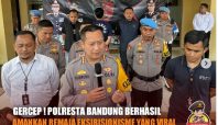 Pria Berinisial RJK Eksibisionisme Saat Menerima Pesanan Ojol Berhasil Ditangkap (Instagram @polrestabandung).