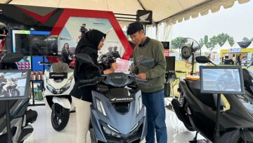 Promo Menarik Sepeda Motor Honda di Festival BTV Semesta Berpesta Bogor (dok Honda).