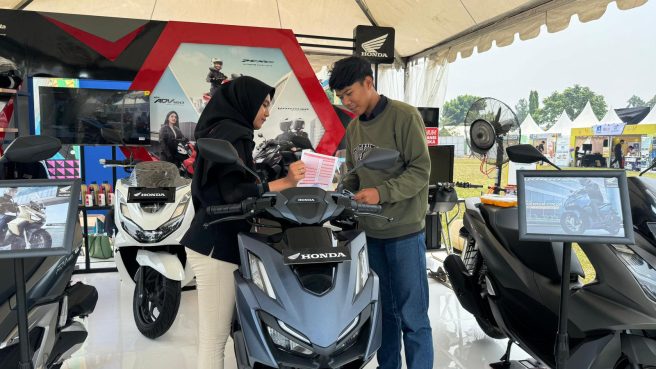 Promo Menarik Sepeda Motor Honda di Festival BTV Semesta Berpesta Bogor (dok Honda).