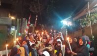 Pawai Obor memperingati Maulid Nabi Muhammad SAW tahun 2024 M (Rizki Prolitenews.com).