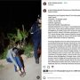 Tim Prabu Presisi terima laporan wanita yang ditinggal di hutan oleh teman lelakinya (Instagram @prabu.lodaya.presisi).