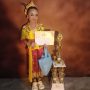 Zaina Firzanah Lautan Sachirman siswa dari sanggar Padepokan Daeng Udjo (PDU) raih juara 1 Trophy Gubernur Jawa Barat (dok Prolitenews).